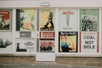 Feminism Féminisme posters from before but still relevant today feminism,war,maastricht