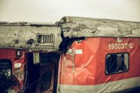 Train collision  