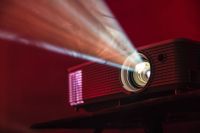 Movie premiere Projector rays projector,seminars,conferences