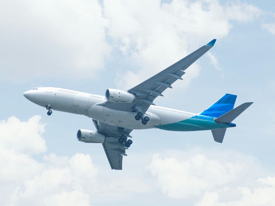 Airplane Fly like a bird 