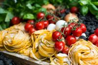 Italian food Colorful Eatalian Ingredients 