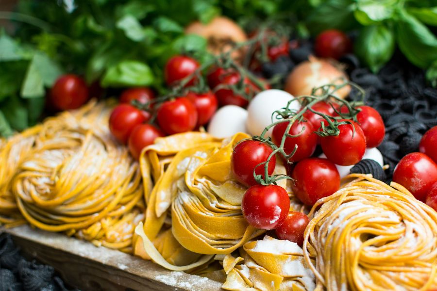 Italian food Colorful Eatalian Ingredients 