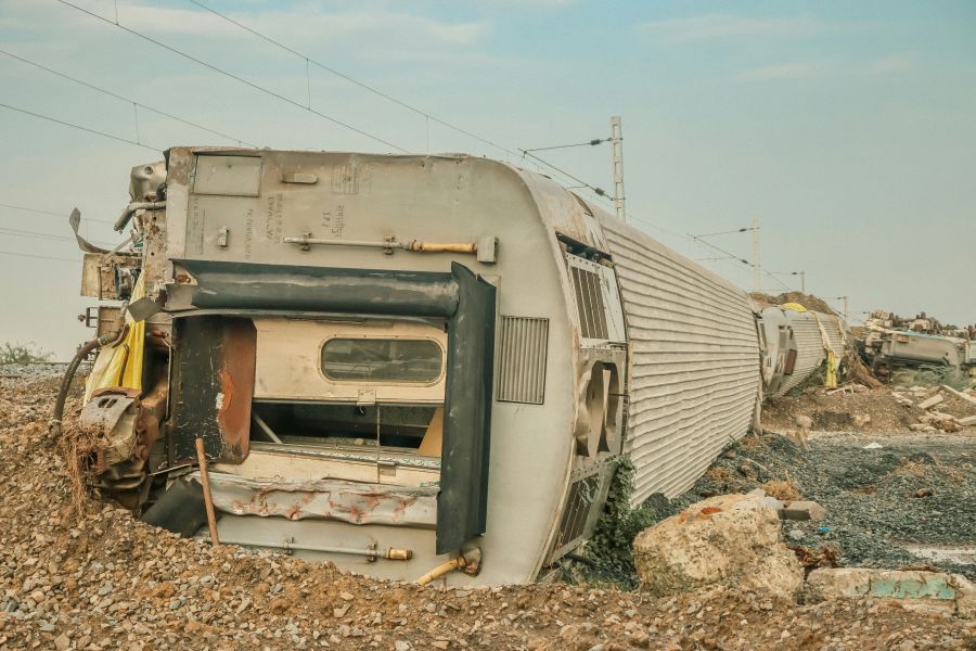 Train accident  