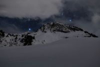 Switzerland Alps Sky full of stars above a mountain peak in the central Swiss alpes (Mount Rophaien) switzerland,rophaien,flüelen
