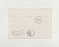 postal services envelope with signs 