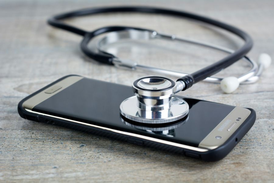Assistance Aid Phone repair and service concept. Smartphone being diagnosed with a stethoscope. Subscribe my channel: https://www.youtube.com/@earthzoom | Donation: https://fantalks.io/r/bermixstudio - any amount appreciated phone,expertise,upgrade