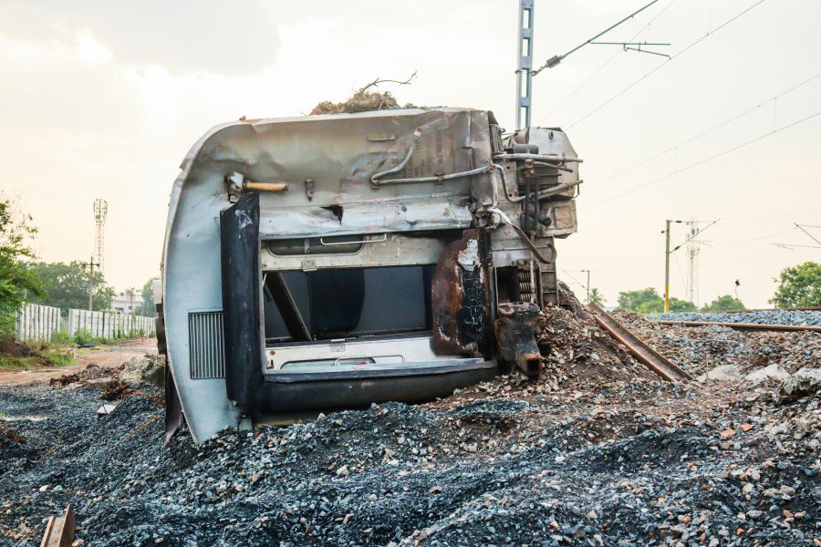 Train accident  