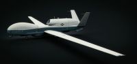 drones military This image depicts a close-up view of a military MQ-4 reconnaissance drone. The unmanned aerial vehicle (UAV) has a sleek, aerodynamic design with a large, rounded nose and minimalistic, smooth surface details, emphasizing its advanced technology for surveillance and reconnaissance. It bears markings for the Navy, with caution symbols and maintenance markings along the body. *** If you’ve used my images, please make sure to mention me *** E-mail for collaboration: koznov.sergey@gmail.com *** YON 