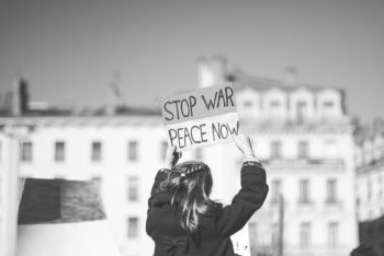 Conflict Peace Protests in Lyon against the war in Ukraine
— Februrary 27th, 2022