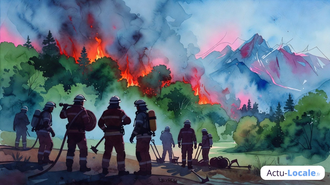 firefighters wildfire  