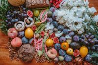 Food reform Traveled to a remote village close to Lake Como in Italy. I stayed with a loving family of five who let me pick fruits and vegetables from their farm to put this spread together. 