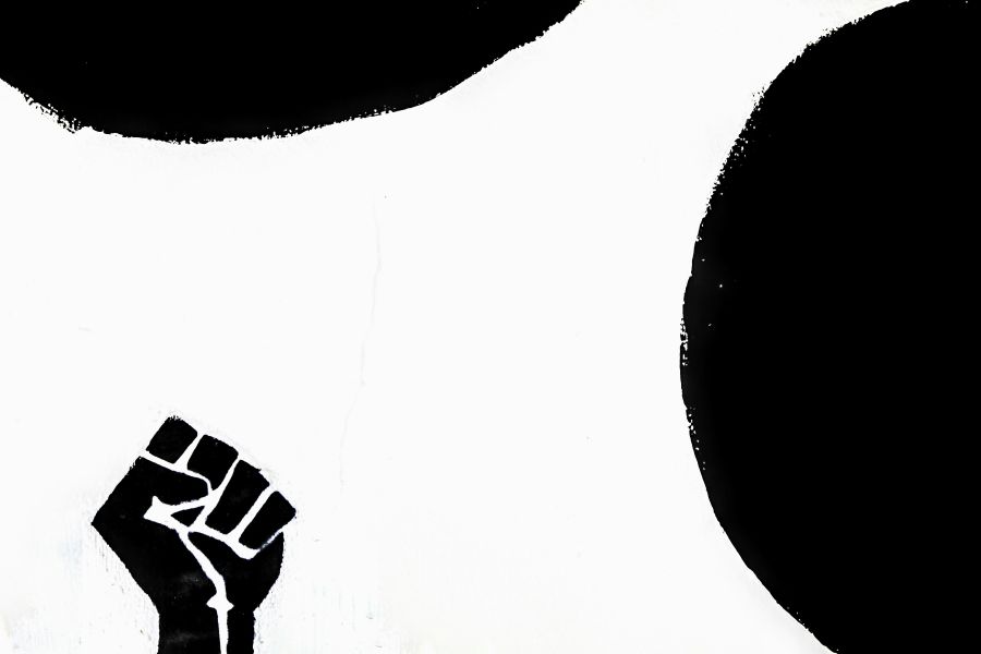 Revolution white,fist pound,backgrounds