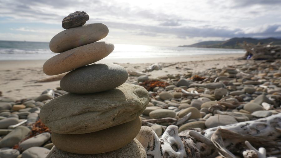 Stability stone, beach, pebble, balance, sea, zen, rock, stack, stones, nature, harmony, spa, water, sand, meditation, ocean, stability, calm, tranquil, sky, rocks, peace, heap, tower, pebbles
 