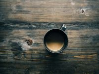 coffee Morning joe from above 