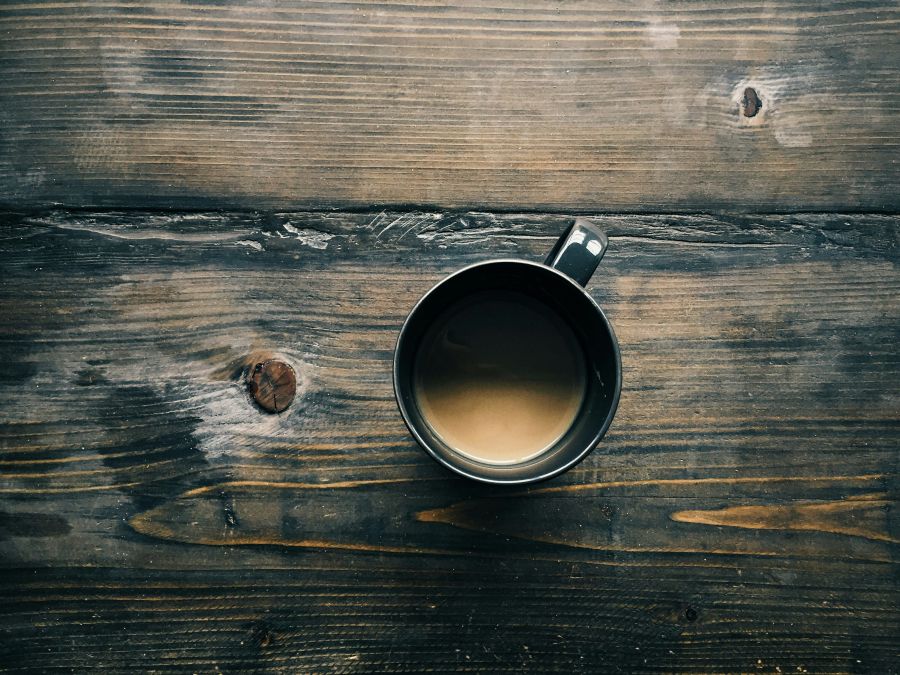 coffee Morning joe from above 