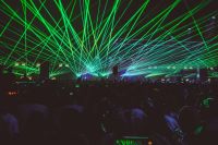 rave Bassnectar Lasers at Hijinx Music Festival 