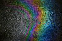 Oil spill Rainbow Oil Patch on Tarmac
From the @AdrenalMedia.com series oil,stain,rourke