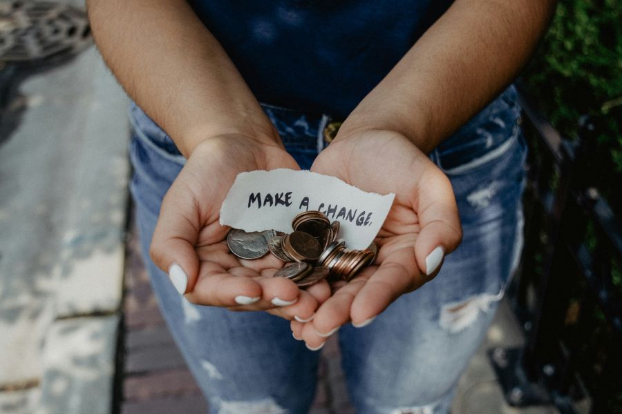 charity donation Change for Change 