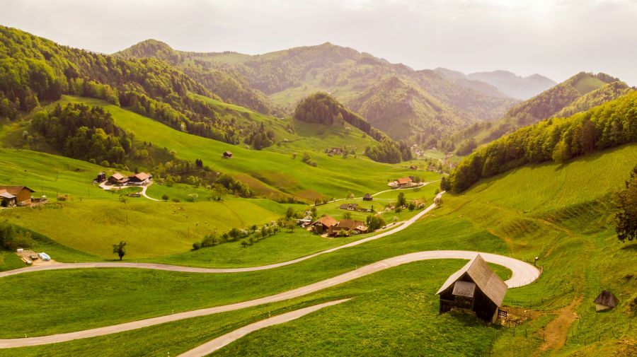 Switzerland  landscape,rural,green