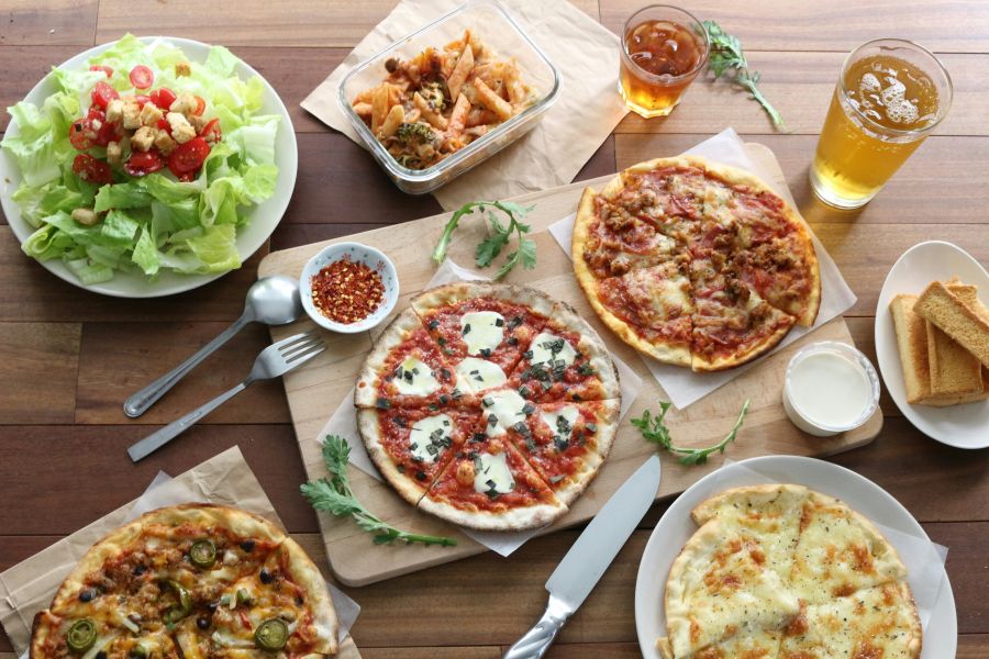 Fast food food,pizza,fast food