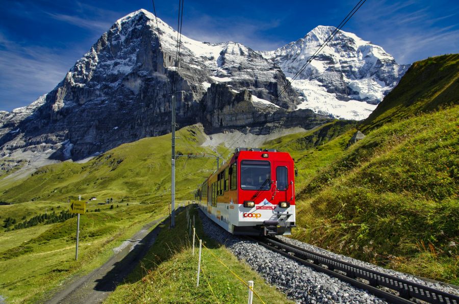Swiss trains  