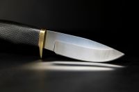 knife attack Knife shot. 