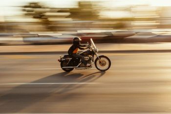 motorcycle accident i was in biscayne blvd in miami, the light was perfect for the idea