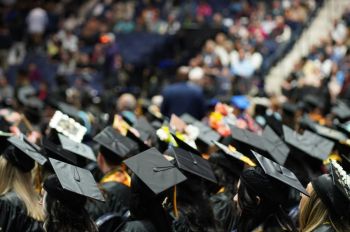 Graduation Exam Black Cap and Gown Graduation