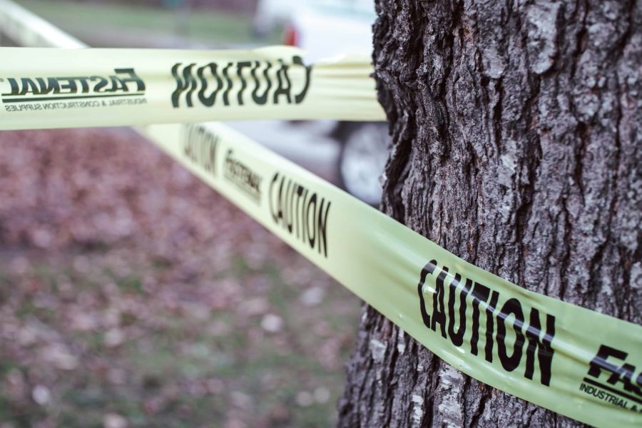 crime scene Caution tape 