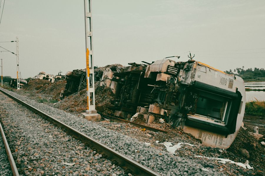 Train accident  