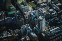 Urbanization Tokyo. japan,tokyo,grey