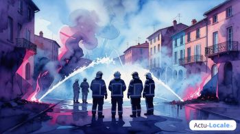 Firefighters Fire