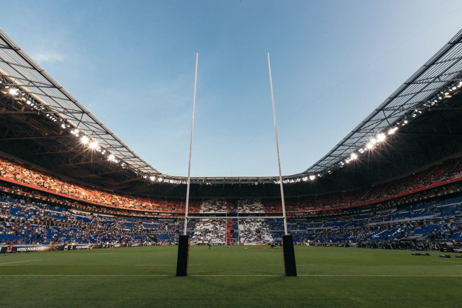 Rugby player Demi final Top 14 France rugby,lyon,sport