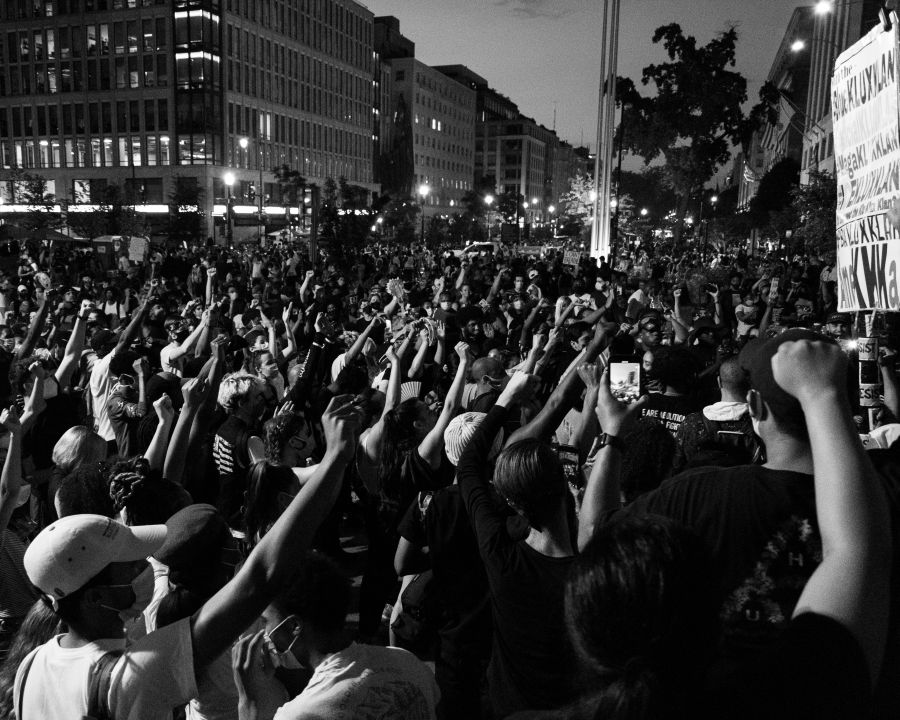 protest demonstration Black Lives Matter Protest in DC, 6/6/2020. 
(Instagram: @koshuphotography) 