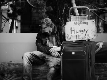 homelessness poverty I had several encounters with homeless people in Seattle. I spoke to men who had hit rock bottom with alcoholism and other addictions.