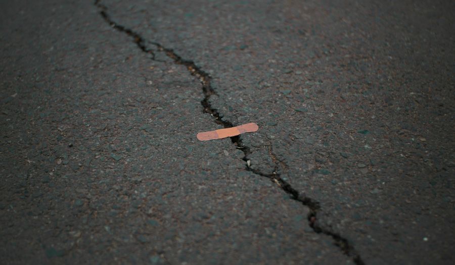 crack This one cracked me up. No pun intended. 