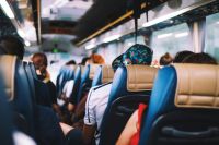 Public transport People in bus seats 
