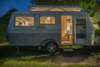 Travelers Caravan Our Eriba Touring, a classic European trailer. 