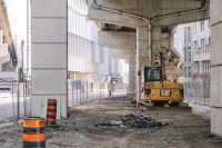 Highway construction  toronto,canada,on